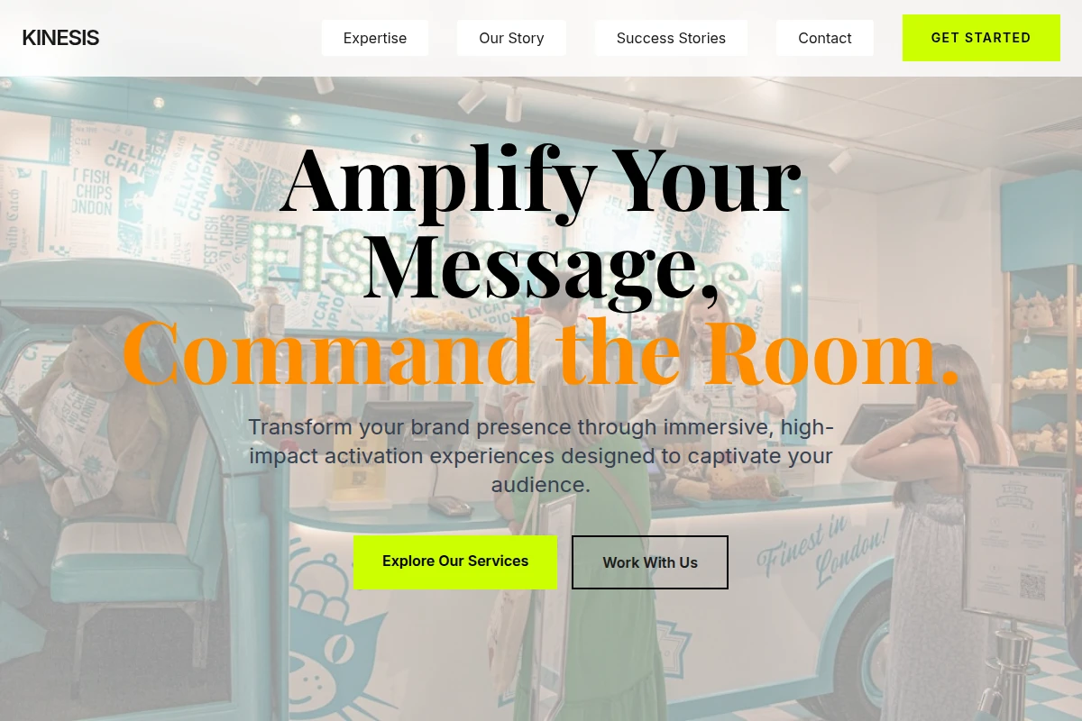 Kinesis Brand Activation